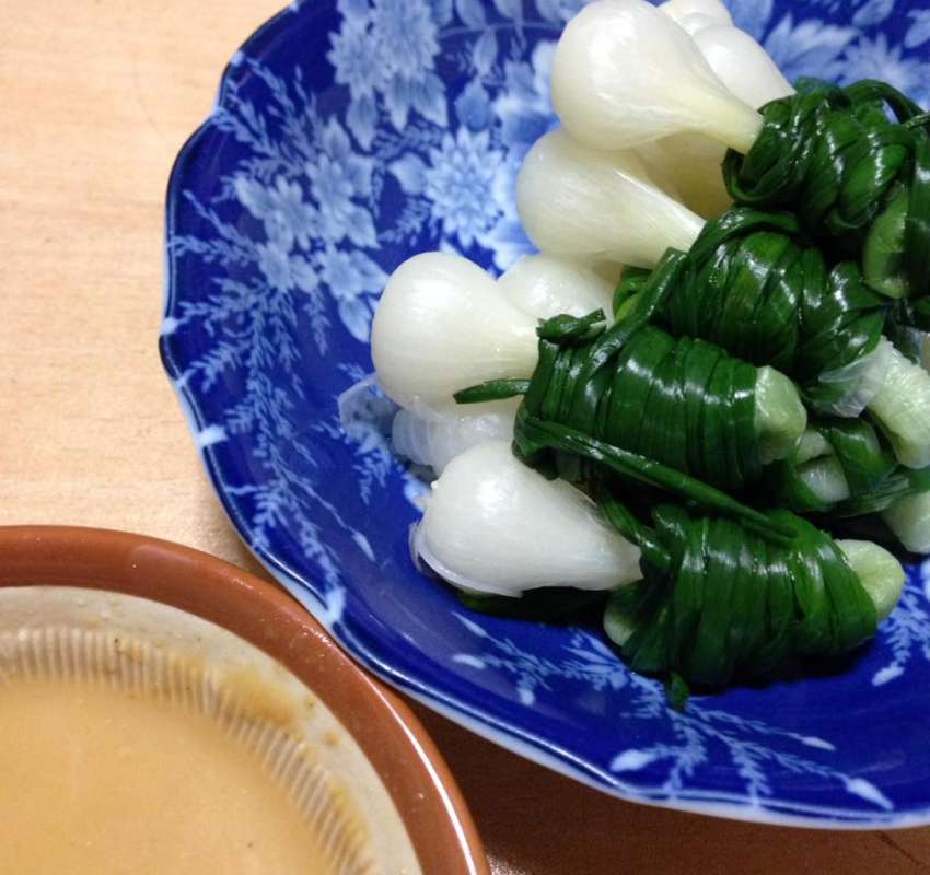 熊本の郷土料理「ひともじのぐるぐる」