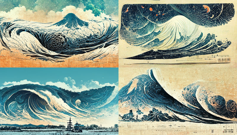 Kohji Asakawa hokusai japan wave space ship 9a0cd7de fbbc 4cb8 9dab 8bca007f9428